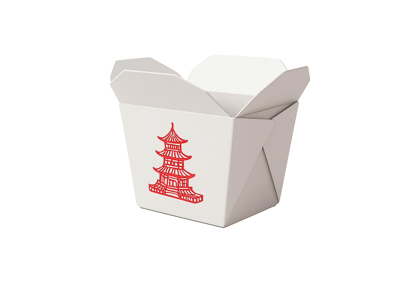🥡 Takeout Box 3D Emoji | Brixmoji