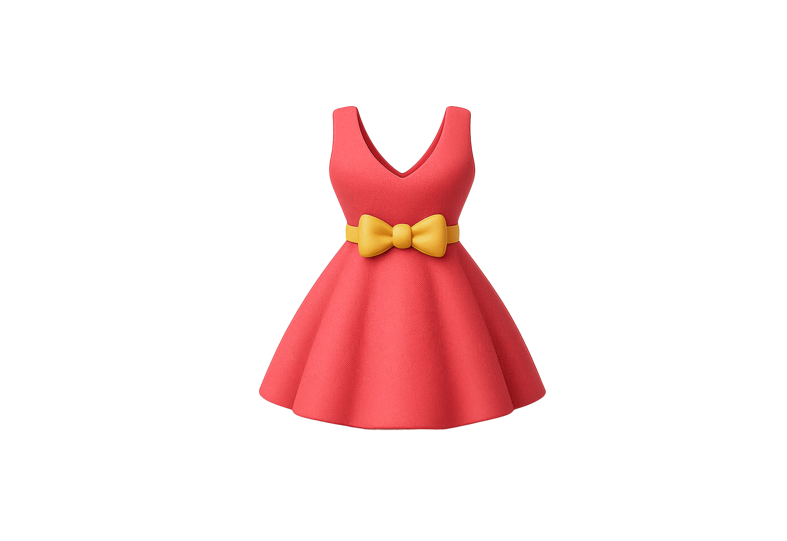 👗 Dress 3D Emoji | Brixmoji