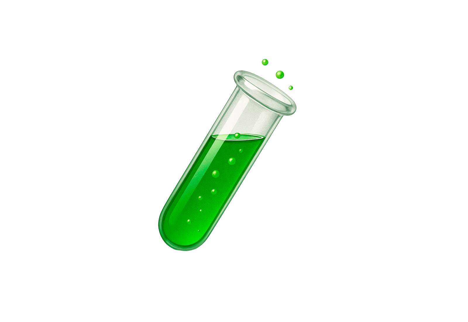 🧪 Test Tube 3D Emoji | Brixmoji