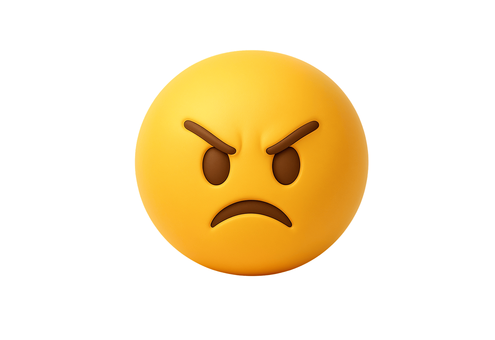๐ Angry Face 3D Emoji | Brixmoji