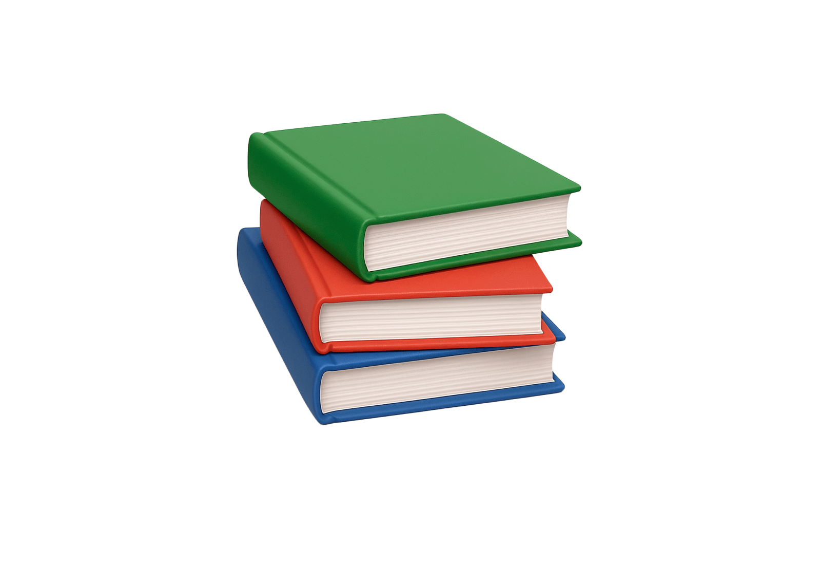 📚 Books 3D Emoji | Brixmoji
