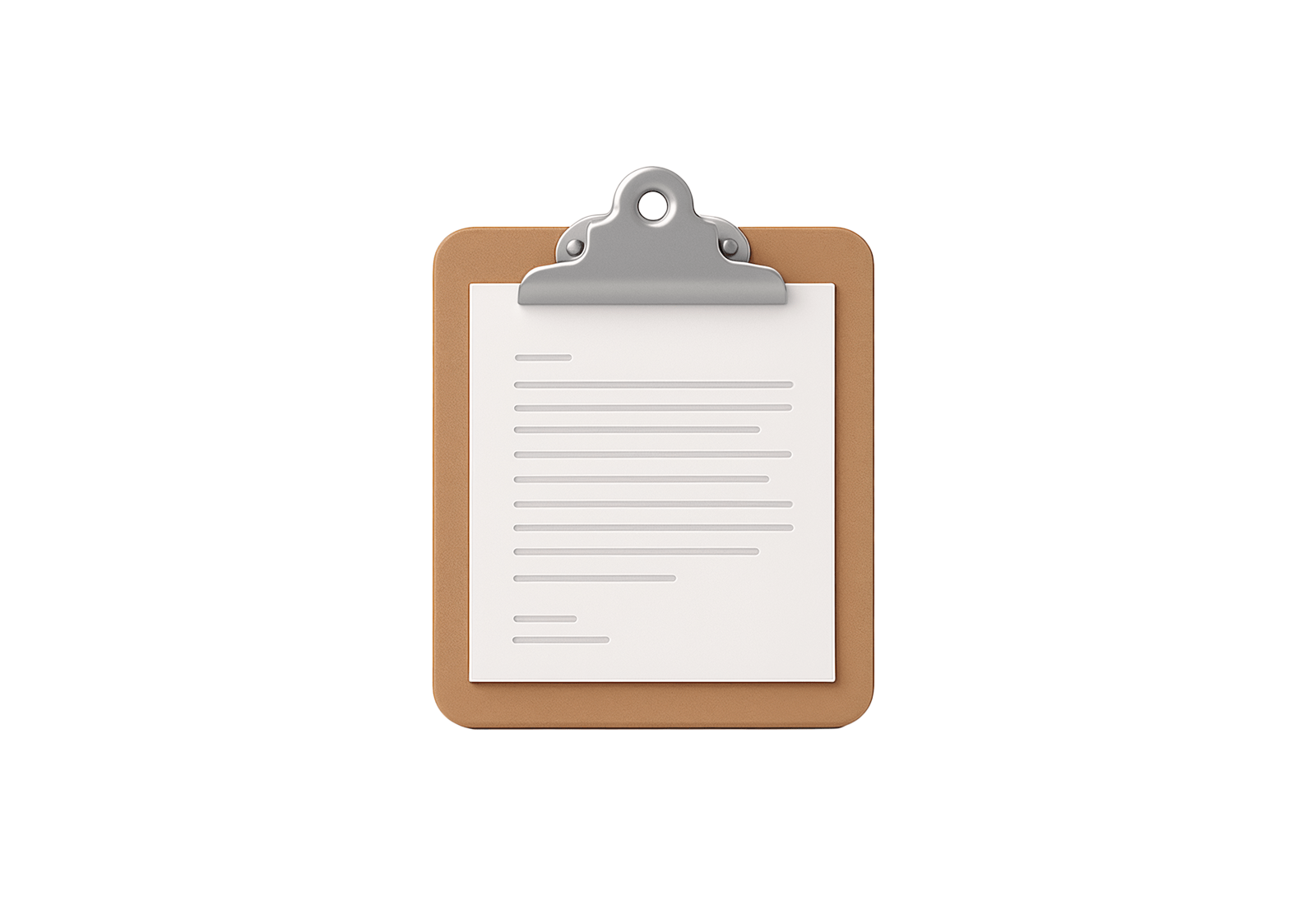 π Clipboard 3D Emoji | Brixmoji