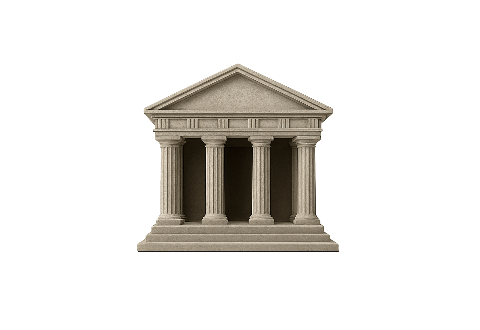 🏛️ Classical Building 3D Emoji | Brixmoji