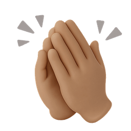 Clapping Hands Medium