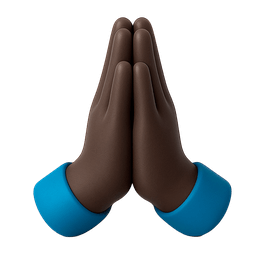 Folded Hands Dark