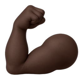 Flexed Biceps Dark