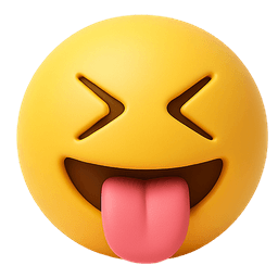 Squinting Face With Tongue