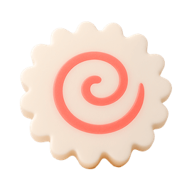 Fish Cake with Swirl