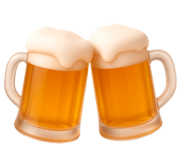 Clinking Beer Mugs