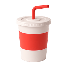 Cup With Straw