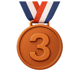3rd Place Medal