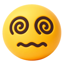 Face With Spiral Eyes