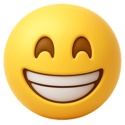 Beaming Face With Smiling Eyes