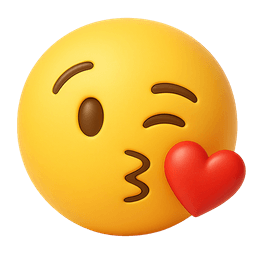 Face Blowing A Kiss