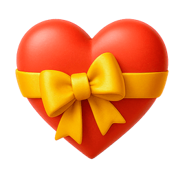 Heart with Ribbon