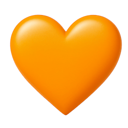 Orange Heart