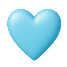 Light Blue Heart