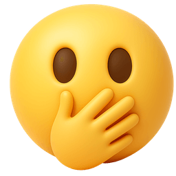 Face With Hand Over Mouth