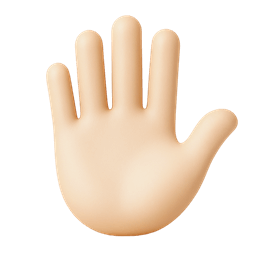 Raised Hand Light